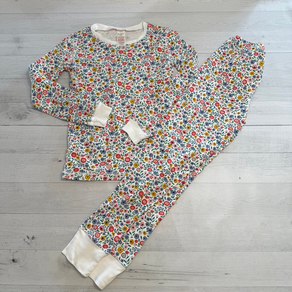 Mini Boden girls floral pajamas‎ 10 years